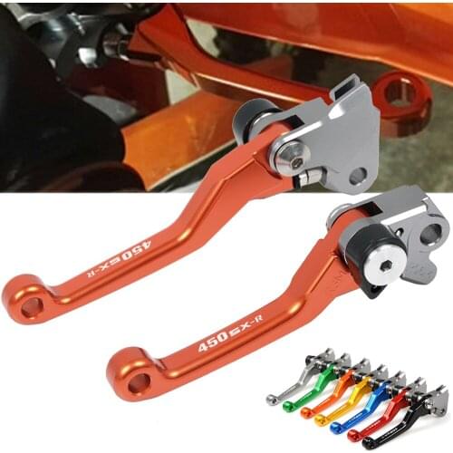 Motocross Pivot Brake Clutch Levers CNC Pivot Lever For 450SX-R 450SXR 450 SX-R 450 SX R 2005-2011 2005-2013 Dirt Bike Motos