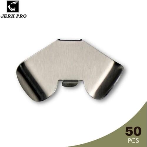 JERK PRO 50PCS Aluminium Buzzer Spinner Blades DIY Buzzbait Surface Fishing Lures Angler’s Tackle Craft Accessories