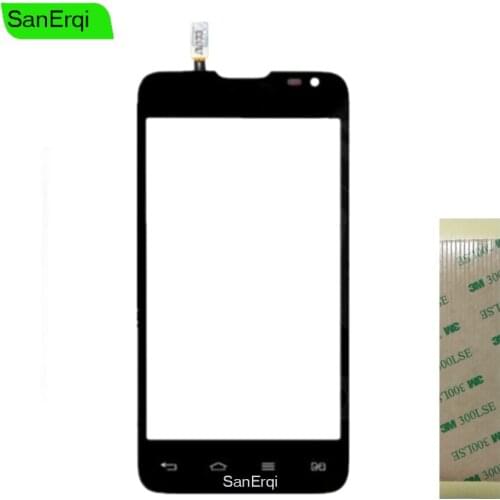 SanErqi For LG Series III L65 D285 Dual Sim card Touch Screen Digitizer Outer Glass Sensor Black White