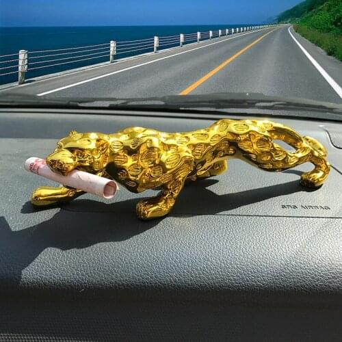 NEW 2020 LEOPARD STATUE FIGURINE MODERN ABSTRACT GEOMETRIC STYLE RESIN PANTHER ANIMAL LARGE STATUE HOME DECORATION ACCESSORIES