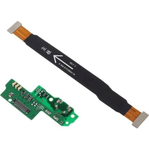 USB Charging Dock Port Mainboard Flex Cable Connector Microphone Mic Board Module Replacement Parts for huawei G9 P9 Lite M2EC