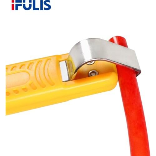 Adjustable Insulation round wire Stripper Rubber Handle Cable Stripper Stripping Wires And Removing Insulation Layer Strip
