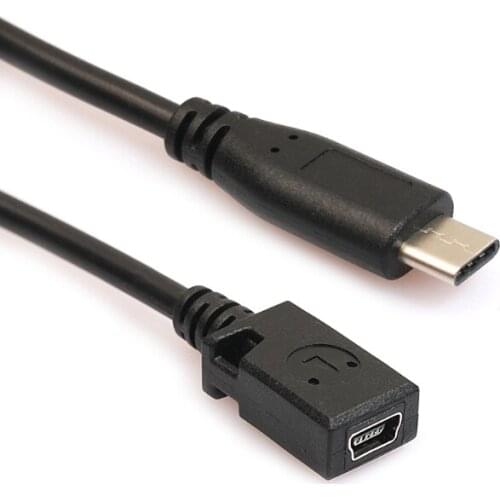 Y5GE Type C USB 3.1 Male to Mini USB Female Charging Data Cable for Nexus 6P