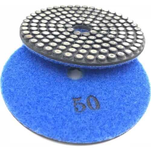 4" Metal Grind Polish Edge Pad Concrete Floor for Angle grinder