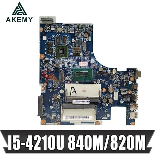 Akemy ACLUA/ACLUB NM-A273 for Lenovo Z50-70 G50-70M notebook motherboard CPU I5-4210U GT840M 2G DDR3 100% test work