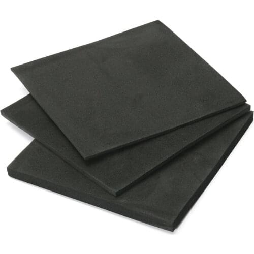 3/5/10mm ESD Anti Static High Density Foam Antistatic Insertion 200*200mm 150*150mm Black