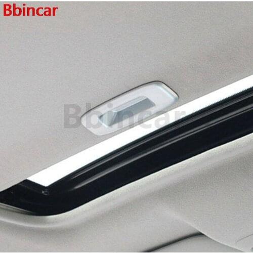 Bbincar ABS Chrome Roof Window Handle Cover Trim Sky Window Swithch Cap 1piece For Nissan sylphy Pulsar 2012 2013 2014