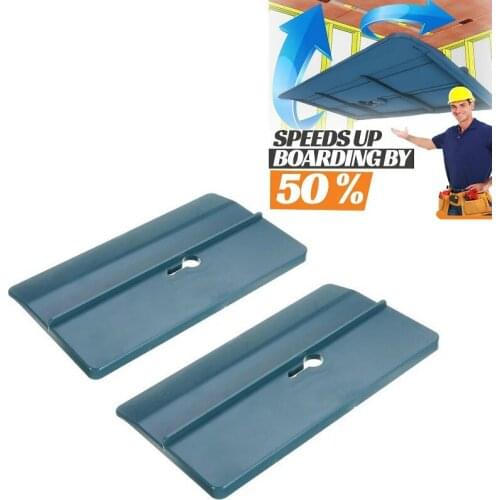 2PCS Drywall Fitting Tool Plasterboard Fixing Tool Room Ceiling Sloped Walls Decoration Ceiling Positioning Plate new