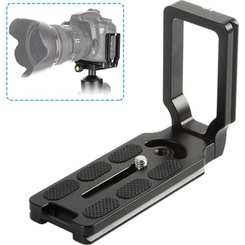 MPU-105 L Shaped Quick Release Plate Bracket Grip for Nikon D7200 D7100 D5200 D810a D800 D750 D610 D750 D500 D4s D5 DSLR Camera