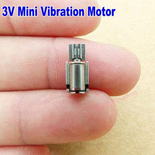 DC 3V 4mm*8mm*13.8mm Micro Mini Vibration Motor Electric Tiny Vibrator for Mobile Phone Toy