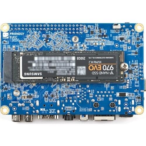 NanoPC-T4 Rockchip RK3399 development board ROS dual camera 4K playback open source artificial intelligence platform