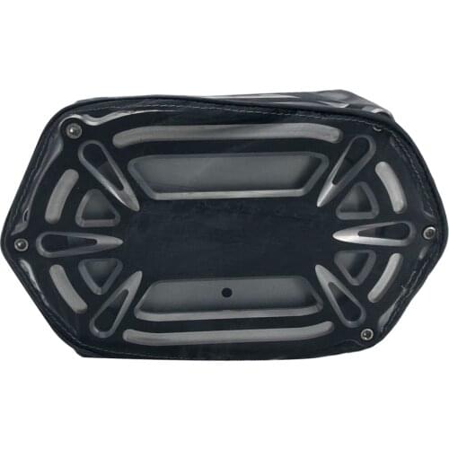 Motorcycle Air Filter Oval air cleaner Rain Sock Black Protective Cover For Harley Air Cleaner Kits XL 1200 Touring Softail Dyna