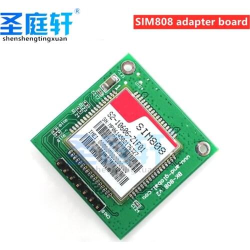 SIM808 adapter board GPS GSM GPRS Bluetooth integrated module, instead of SIM908