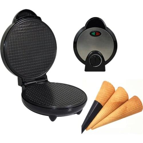 Retail/Wholesale Round Nonstick Electric Stroopwafel Syrup Waffle Maker Baker Machine Stainless