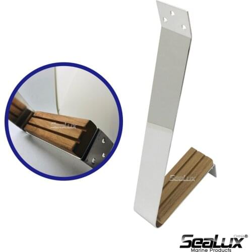 Sealux Teak Mast Step Stainless Steel 304 for sail boat easy mounting