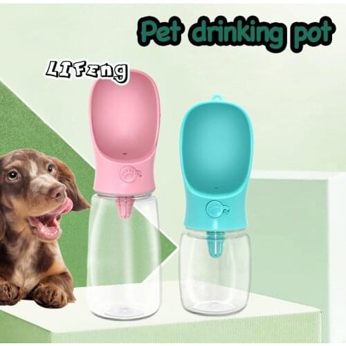 Pet Dog Water Bottle bowls and bowls dog accessories dog bowl gourd dog bottle water dogs portable drinking bottle dog
