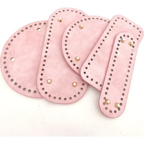 Bag Bottom Insert Pu Leather Handbag Bottom Shaper Pad Cushion for Handmade DIY Bag Accessories