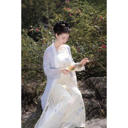2021 chinese traditional costume women ancient hanfu cosplay lady elegant stage costume oriental dance wear performance costume