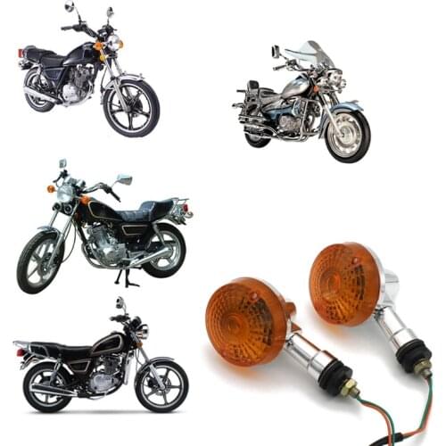 Motorcycle Turn Signal Indicator Light for GN125 HJ125 Suzuki Turn Signal Light
