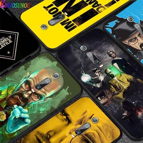 Bright Black Cover Breaking Bad For Xiaomi Redmi 10X 9C 9A 9 GO K20 8A 8 7A 7 S2 6A 6 5 4X Pro 5G Phone Case