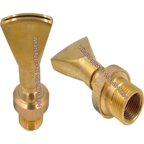 1PC 2" DN50 brass garden fountain sprinkler,music fountain,Sector sprinkler,fan Fountain Nozzle