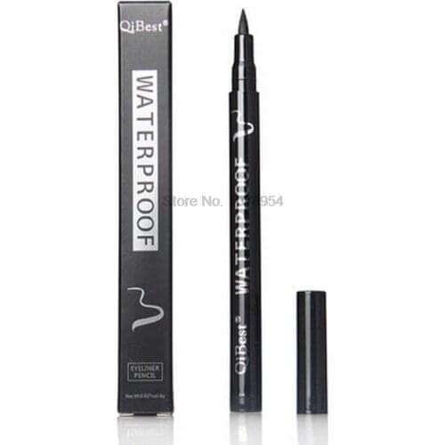 By ems or dhl 200pcs Hot Black Liquid Eyeliner Long-lasting Waterproof Eye Liner Pencil Pen Nice Makeup Cosmetic Tools