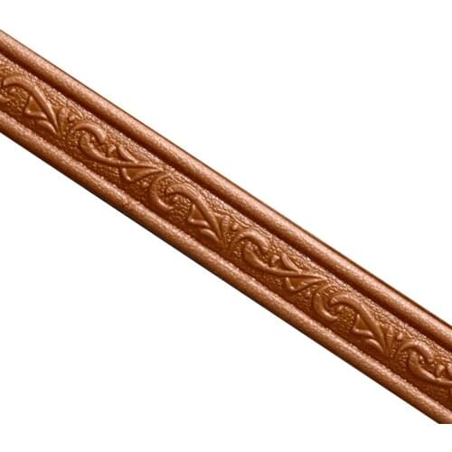 3D Pattern Sticker Wall Trim Line Skirting Border Decoration Self Adhesive Household For Living Room DIY Background