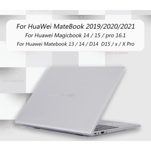 Laptop Case For huawei Matebook D14 D15 case 2021 Matebook X Pro , for MagicBook Honor 14 15 16.1 Cases Mate 13 14 X 2020 Cover