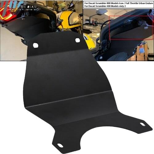 Fit For Ducati Scrambler 400 Scrambler400 Models sixty2 Motorcycle Black Rear Fender Mudguard Mud Guard Splash Guard Accessories