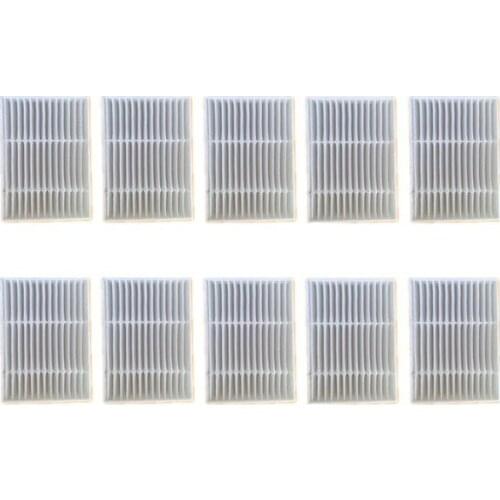 10 pieces/lot HEPA Filter for midea vcr15 My Genie X750 Proscenic Summer P1 P2 P3 Kavity Elipse Pro Robotic Vacuum Cleaner Part