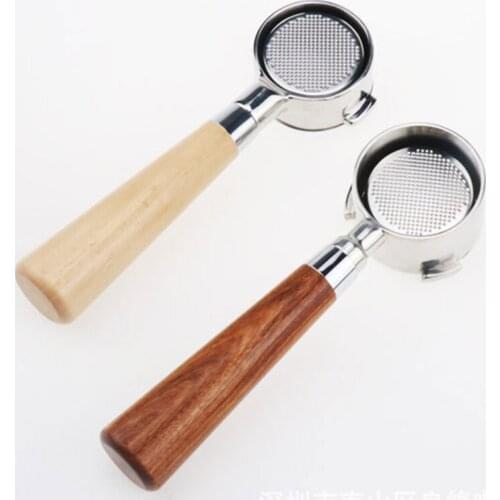 Hot Sales Barista Tool 58mm Coffee Portafilter Wood Handle For Expobar Coffee Machine