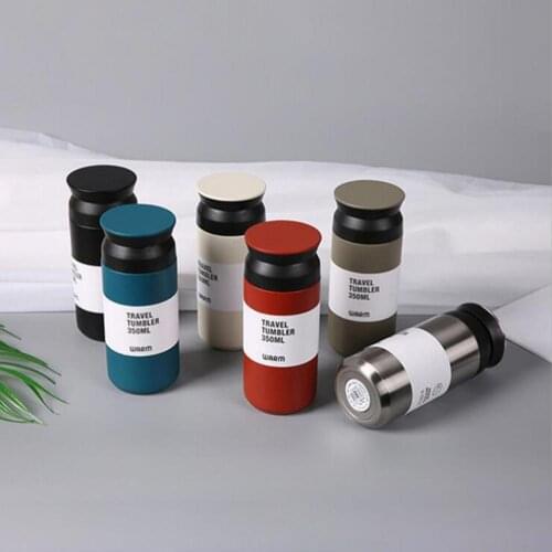 HOT SALE 350ml Portable Bottle Insulated Vacuum Flask Water Coffee Tea Milk Mug Outdoor Travel Car Leakproof Thermo Cup Bottles