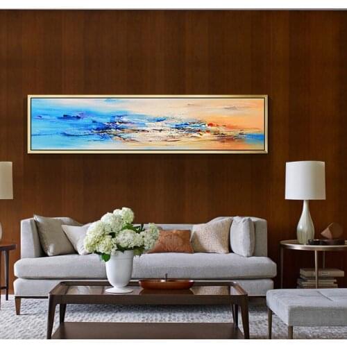13 Style Unframe Handmade Modern Abstract Knife Park Street Oil Painting On Canvas Art Pictures For Room Decor Wall Paintings