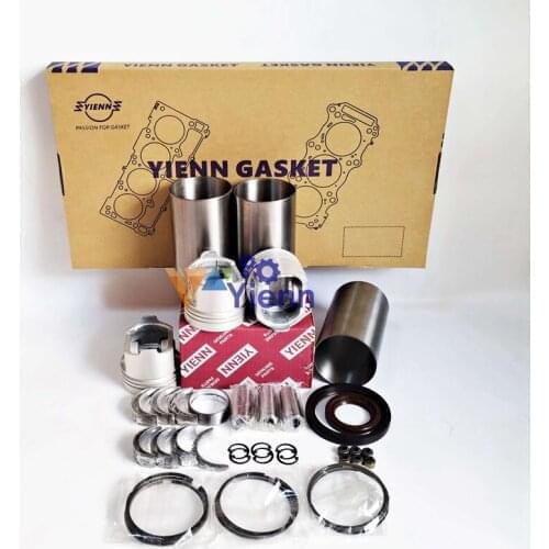 3D74E Overhaul Rebuild kit Full Gasket Liner Piston Ring Bearing Set For Komatsu Loader Excavator Tractor Engine Spare Parts