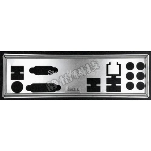 New I/O shield back plate of motherboard for Gigabyte GA-Z97-HD3 GA-Z97-D3H GA-Z87M-D3H just shield backplate
