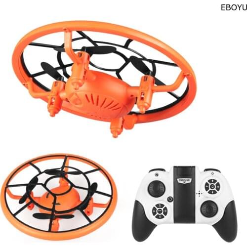 EBOYU H8 RC Drone with Bright Lights Altitude Hold 360° Rotating RC Flying Toys Easy Flying RC Quadcopter Drone RTF for Kids