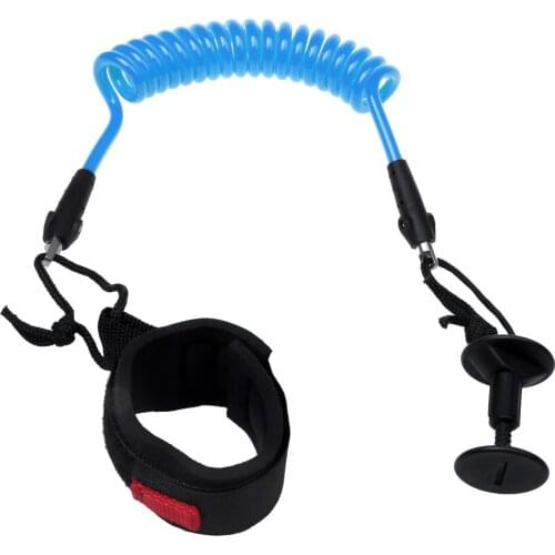 Bodyboard Coiled Wrist Leash, Bicep Leash Strap Leash Various Sizes/Colors Bodyboard Wrist Leash Surfing Accessories