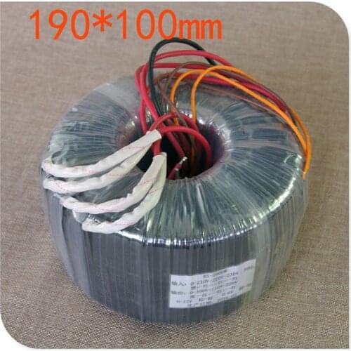 2000W toroidal transformer, HIFI power amplifier isolation transformer, output: 0-100V-110V-220V 9A, 12V 0.5A, 6V 0.5A