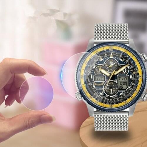 2PCS 2.5D Super Clear Premium Tempered Glass Screen Protector Protective Film For Citizen Watch 8031 0040 Citizen Guard