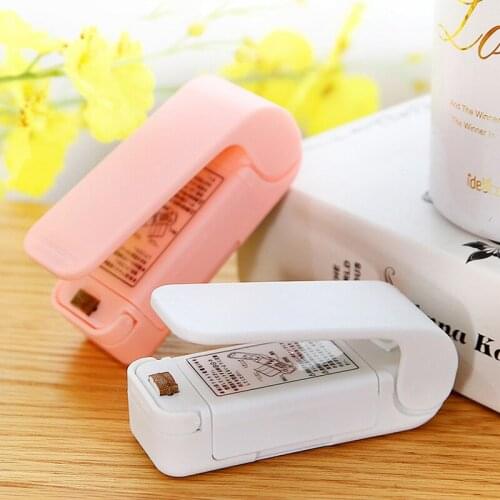 2 Pack Mini Bag Heat Sealer Portable Handheld Heat Sealing Food Bags For Vacuum Sealed Bags, Plastic Bags Food Storage
