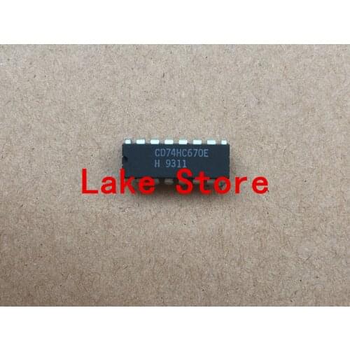 5 unids/lote CD74HC670E CD74HC670 74HC670 DIP-16