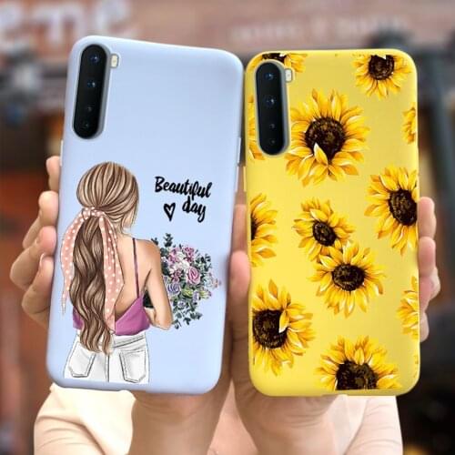 Pretty Girls Case For Oneplus Nord AC2001 AC2003 Soft Silicone Phone Cases For Oneplus Nord One Plus Nord 1+Nord Back Cover Bags