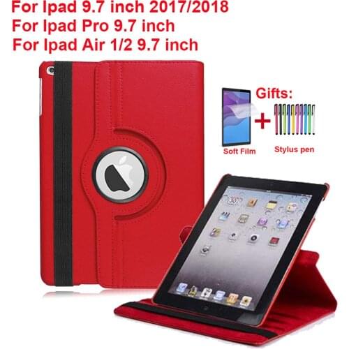 360 Degree Rotating Case For iPad Air 9.7 inch cover Auto Sleep Cover For ipad Funda Air 2 For IPad pro 9.7'' Coque