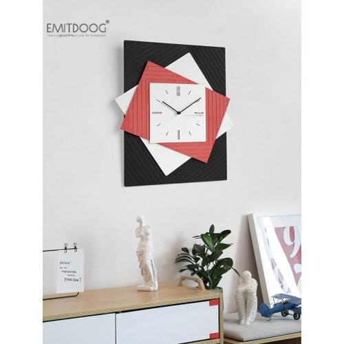 Living room household fashion originality Nordic luxury art fashion clock wall clock clock wall