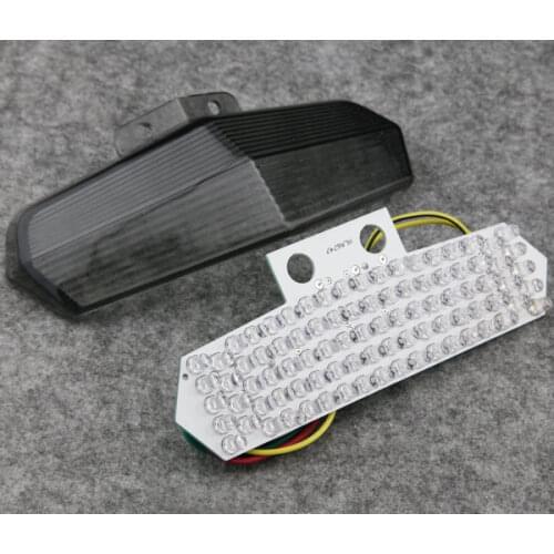 Integrated LED Motorcycle Taillight Tail Light Turn Signals Turn Lamp For Ducati 749 999 2002 2003 2004 2005 2006 2007 Smoke