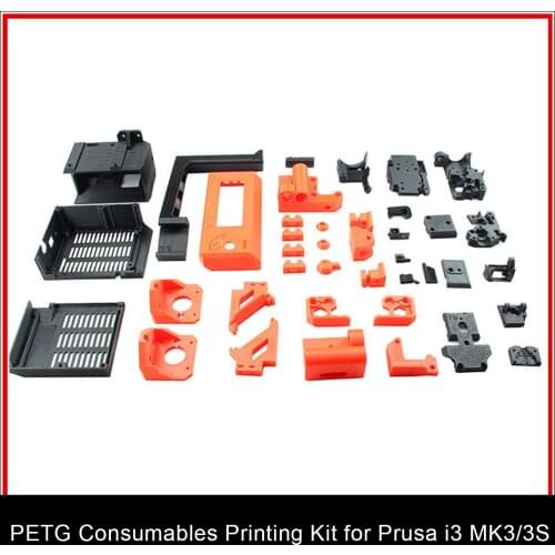 3D Printer Accessories Kit Shock Resistance PETG Upgrade Materials + Scraper Set for Prusa i3 MK3/3S Series