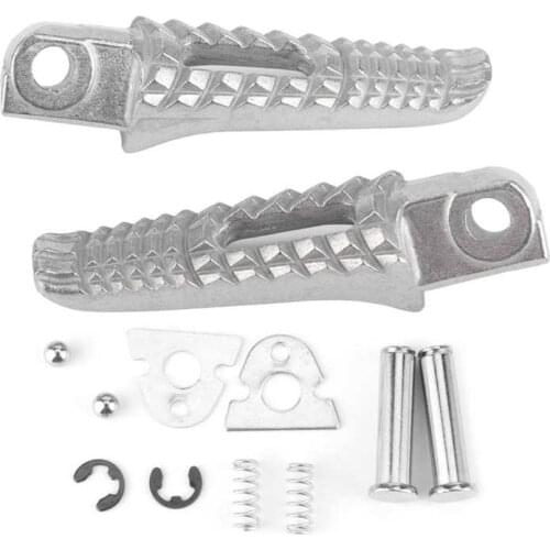 Motorcycle Rear Foot Pegs Pedal Footrests Modified Accessory Fit for Suzuki GSXR 600 750 1000 2006-2014 B-KING 2008-2013