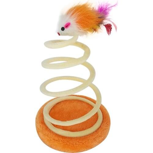 New Cat Toy Interactive Plush Cat Climbing Tree Cat Training Toy Mouse Toy