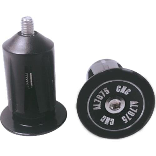 Durable Aluminum Alloy Color Bike Handlebar Plugs Handlebar End Caps for Most Bikes QW