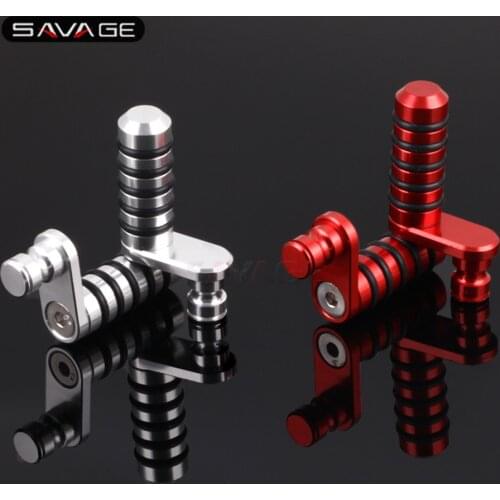 Brake Pedal Shift Lever Toe Pegs For Aprilia Tuono V4 1100/1000, Dorsoduro 750/900/1200, RSV 1000 Mille/ V4R Motorcycle Shifting